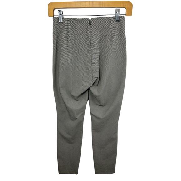 Rag & Bone Skinny Ankle Pants Black White Cropped Size 0 Herringbone Office - Picture 7 of 12